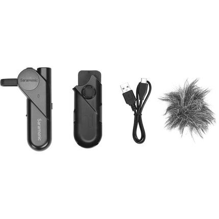 Saramonic BTW Micrófono Clip-On Bluetooth Inalámbrico Batería 10H Alcance 80m