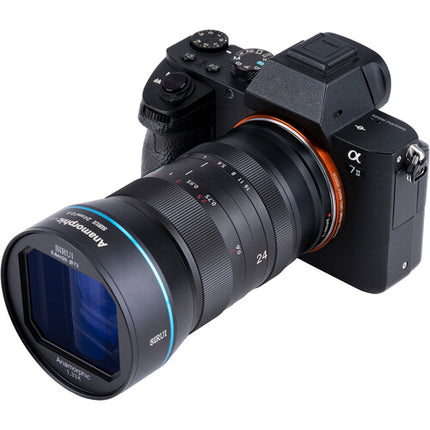 Sirui 24mm f/2.8 Lente Anamórfica Super35 1.33x Montura RF con Estuche