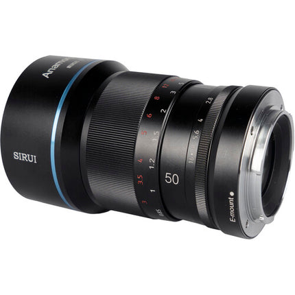 Sirui 50mm f1.8 Anamórfico Super35 1.33x Montura L con Funda y Tapas