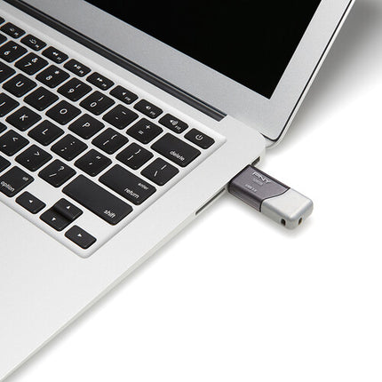 PNY 64GB Turbo Attaché 3 Memoria USB 3.0 100 MB/s 5-Pack Gris