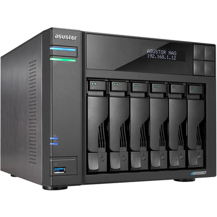 Asustor Lockerstor 6 Gen2 NAS 6 Bahías 8GB RAM Intel Quad Core 2GHz