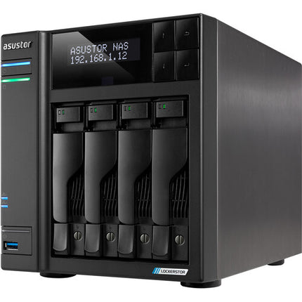 Asustor Lockerstor 4 Gen2 NAS 4 Bahías 4GB RAM Intel Celeron 2GHz RJ45