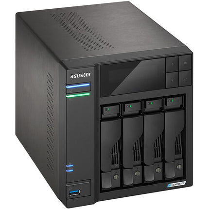 Asustor Lockerstor 4 Gen2 NAS 4 Bahías 4GB RAM Intel Celeron 2GHz RJ45