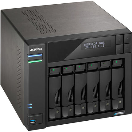 Asustor Lockerstor 6 Gen2 NAS 6 Bahías 8GB RAM Intel Quad Core 2GHz