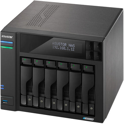 Asustor 72TB Lockerstor 6 Gen2 NAS 6 Bahías 7200 rpm SATA III