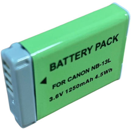 Bescor NB-13L Batería de Iones de Litio para Cámaras Canon 3.6V 1250mAh