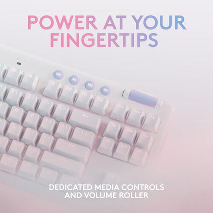 Logitech G G715 Teclado Mecánico Gaming Wireless TKL GX Red Bluetooth RGB