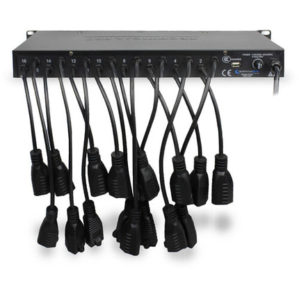 Technical Pro PS20S fuente de poder rackmount 1800W 20 tomas con USB
