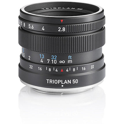 Meyer-Optik Gorlitz Trioplan 50mm f2.8 II lente para Canon RF distancia mínima 15.7"