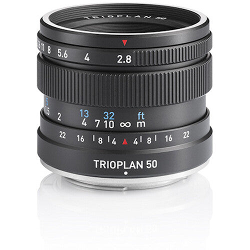 Meyer-Optik Gorlitz Trioplan 50mm f2.8 II lente para Canon RF distancia mínima 15.7"
