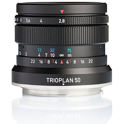 Meyer-Optik Gorlitz Trioplan 50mm f/2.8 II Lente para Nikon Z con Bokeh y Distancia Mínima 15.7"