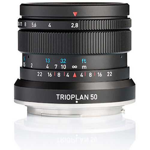 Meyer-Optik Gorlitz Trioplan 50mm f/2.8 II Lente para Nikon Z con Bokeh y Distancia Mínima 15.7"