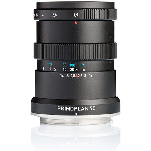 Meyer-Optik Gorlitz Primoplan 75mm f1.9 II Lente para Canon RF con Parasol y Tapas