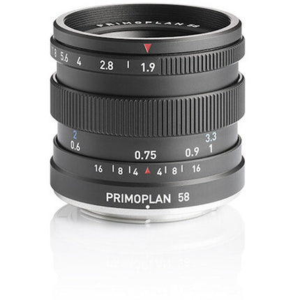 Meyer-Optik Gorlitz Primoplan 58mm f1.9 II Lente para Canon RF Full Frame con Distancia Mínima 2' y Rosca 52mm