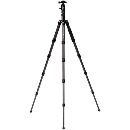 Benro MeFOTO GlobeTrotter Pro trípode de viaje carbono 62.6" carga 26.5 lb con cabezal esférico y estuche