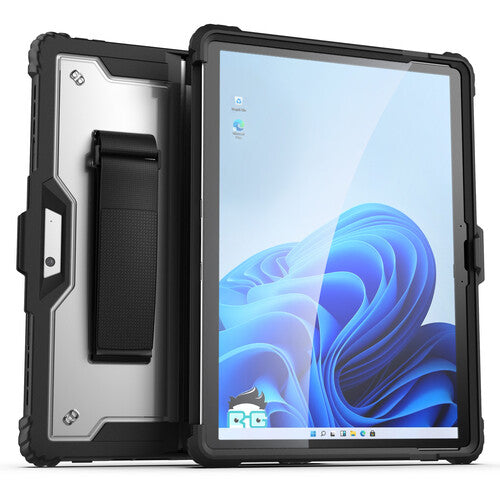 Encased Rugged Shield Funda para Microsoft Surface Pro 8 13" con Correa y Soporte