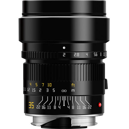 TTArtisan APO 35mm f2 Objetivo para Leica M Montura M Full Frame 52mm