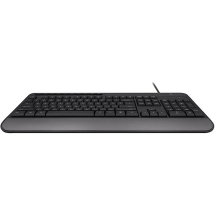 X9 Performance Teclado Multimedia USB con 114 Teclas Reposamuñecas Compatible Windows