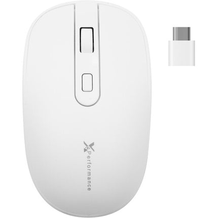 X9 Performance X9RF2ACMOUSE Ratón Inalámbrico 2.4 GHz 1600 dpi Blanco