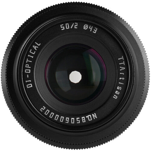 TTArtisan 50mm f/2 para Sony E Lente Manual Full Frame con Diafragma 10 hojas
