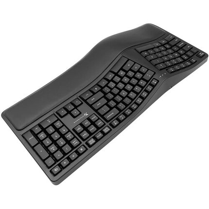 X9 Performance 110 Teclas Teclado Ergonómico Dividido Inalámbrico con Batería de 600mAh y Teclado Numérico