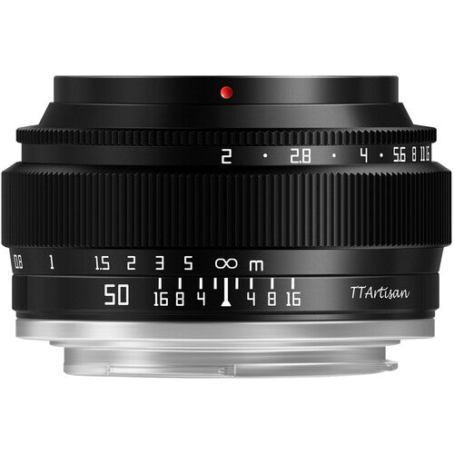 TTArtisan 50mm f2 Lente para FUJIFILM X Montura X Apertura f2-f16