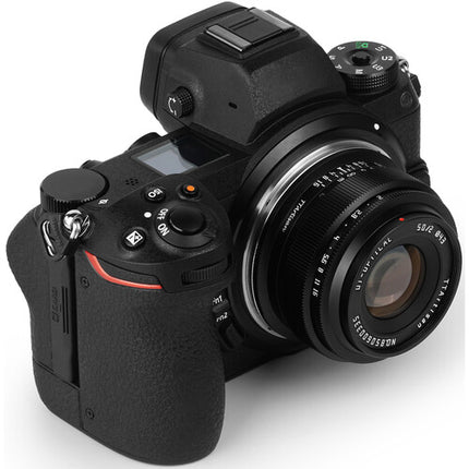TTArtisan 50mm f2 Lente manual para Nikon Z Montura Z formato completo