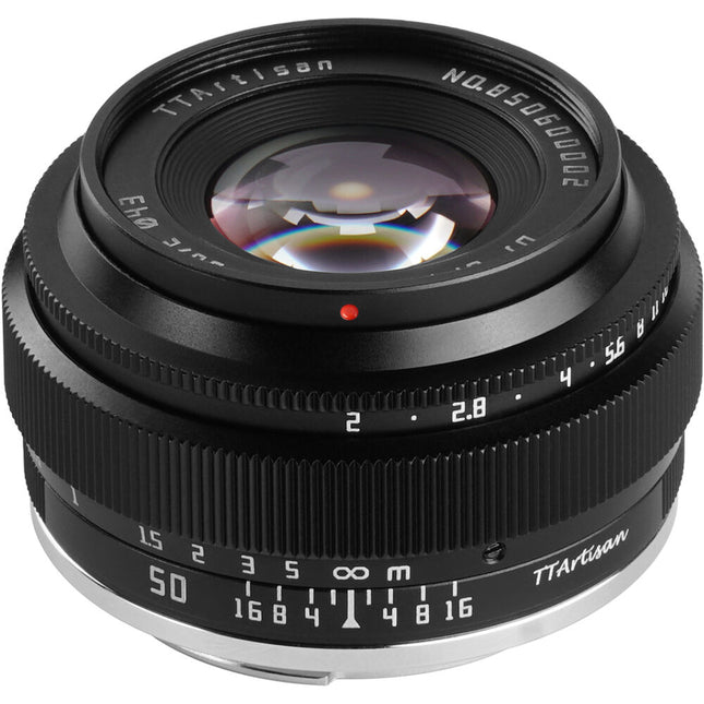 TTArtisan 50mm f2 Lente para FUJIFILM X Montura X Apertura f2-f16