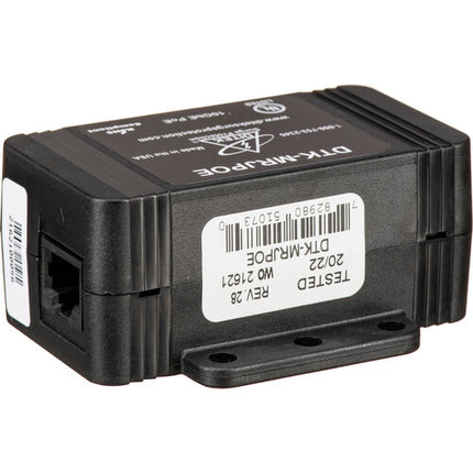 DITEK DTK-MRJPOE Protector contra sobretensiones PoE 10GbE 144W 60V