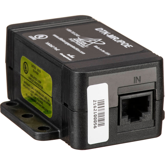DITEK DTK-MRJPOE Protector contra sobretensiones PoE 10GbE 144W 60V