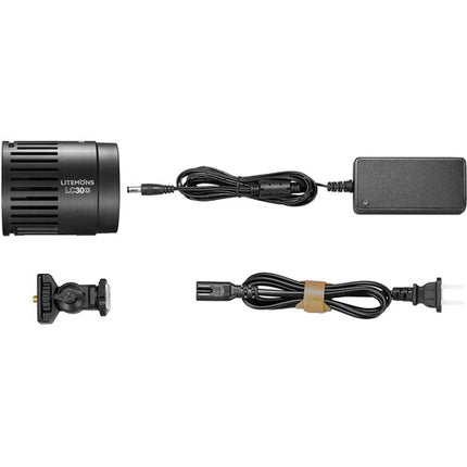 Godox Litemons LC30D Luz LED Día 5600K 95 CRI Dimmable portátil