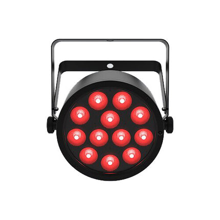 CHAUVET DJ SlimPACK Q12 ILS Pack 4 Luces LED Quad-Color con Cables DMX y Bolsa