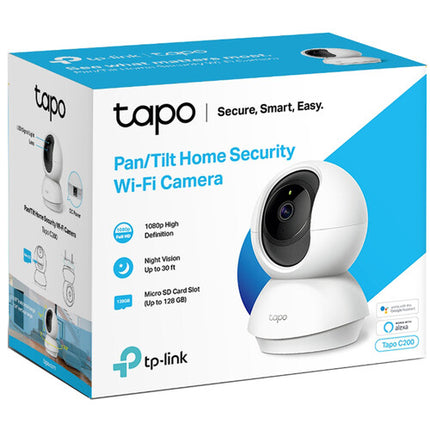 TP-Link Tapo C200 Cámara Seguridad Wi-Fi Interior 2MP 1080p Visión Nocturna