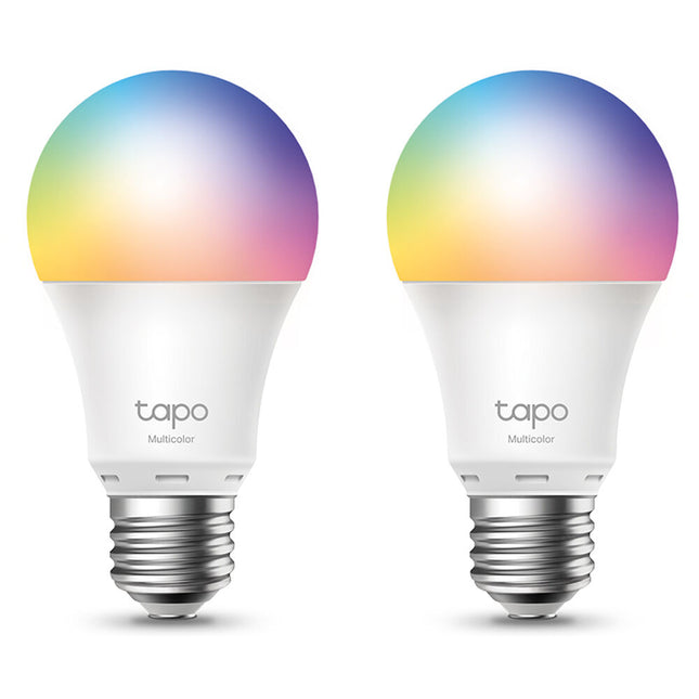 TP-Link Tapo L530E Bombilla Inteligente Wi-Fi Multicolor 806 Lúmenes 2 Pack