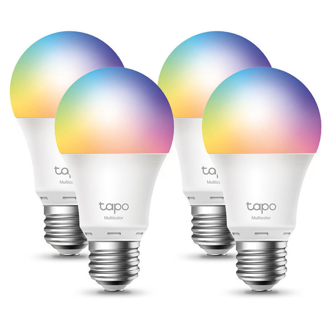 TP-Link Tapo L530E Bombilla Inteligente Wi-Fi Multicolor 806 Lúmenes 4 Pack