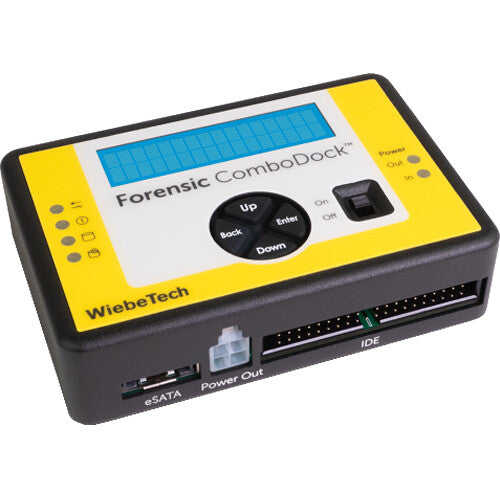 CRU-DataPort Forensic ComboDock V6 Base de Conexión con Puerto USB-C 3.2 Gen 2 y Puertos IDE SATA
