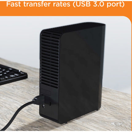 WD 20TB Elements Disco Duro Externo USB 3.2 Gen 1 Micro USB Cable AC