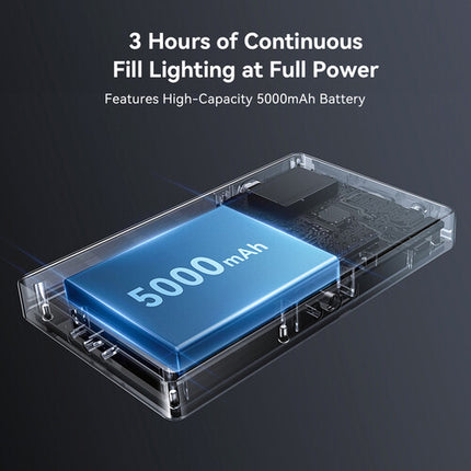 SmallRig RM120 Luz LED RGB Compacta 2500-8500K 1580 Lux Batería 5000mAh