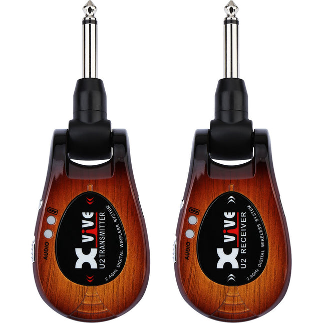 Xvive Audio U2 Sistema Inalámbrico Digital para Guitarras 2.4 GHz 70' Alcance