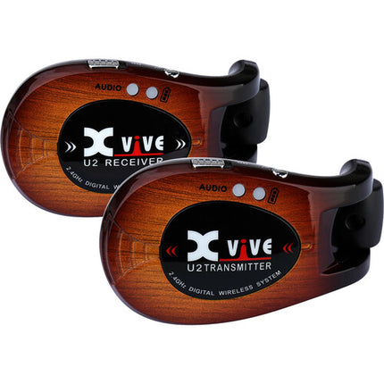 Xvive Audio U2 Sistema Inalámbrico Digital para Guitarras 2.4 GHz 70' Alcance