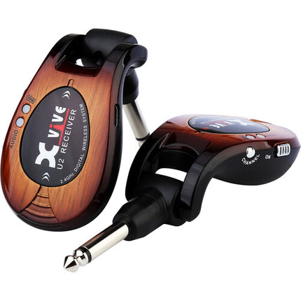 Xvive Audio U2 Sistema Inalámbrico Digital para Guitarras 2.4 GHz 70' Alcance