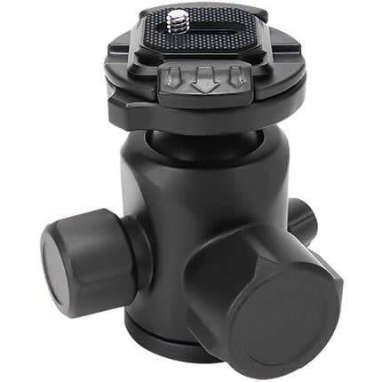 miliboo Tripode de Viaje en Fibra de Carbono con Cabezal Esferico 57 Pulgadas y Capacidad de 17 lb