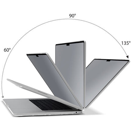 iBenzer Neon Party Funda rígida para MacBook Air 13.6" M2 2022 transparente ligera y antideslizante