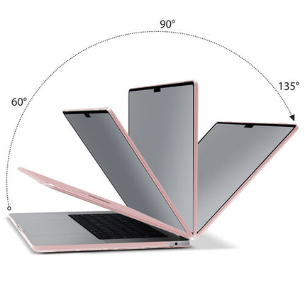 Funda iBenzer Neon Party para MacBook Air 136 M2 2022 Diseño ligero goma antideslizante