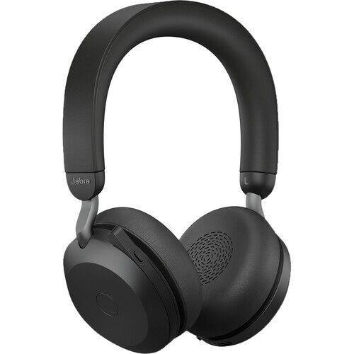 Jabra Evolve2 75 MS Auriculares Inalámbricos Cancelación Ruido 36 Horas Batería Negro
