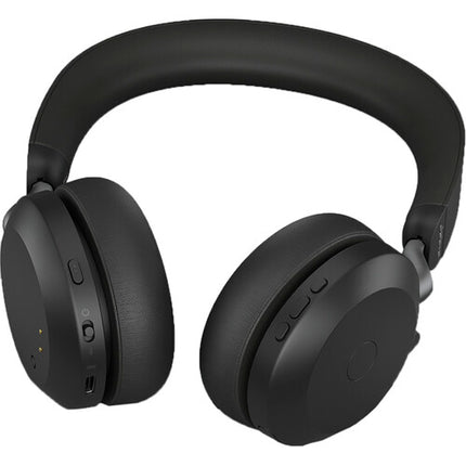 Jabra Evolve2 75 MS Auriculares Inalámbricos Cancelación Ruido 36 Horas Batería Negro