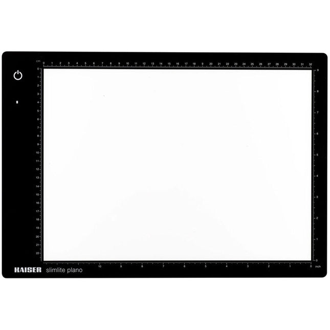 Kaiser Slimlite Plano 5000K Lightbox 12.6 x 9.0" Área Visual Batería AC