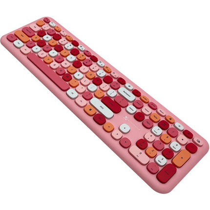 X9 Performance Teclado y Ratón Inalámbricos 2.4 GHz 1200 dpi Rosa