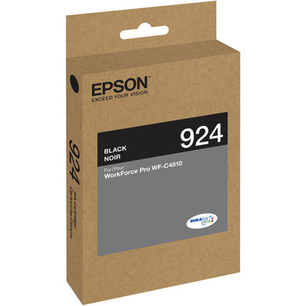 Epson DURABrite Ultra T924 Cartucho de Tinta Negro Capacidad Estándar Secado Rápido para WorkForce Pro WF-C4810