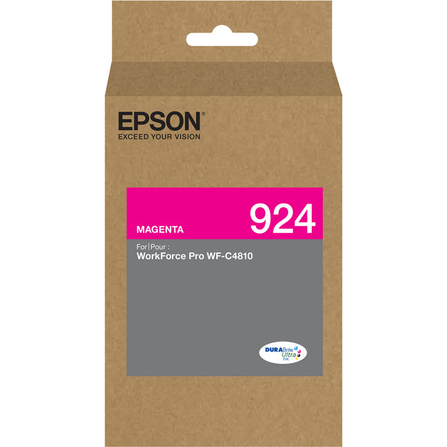 Epson DURABrite Ultra T924 Cartucho de Tinta Magenta Capacidad Estándar Secado Rápido